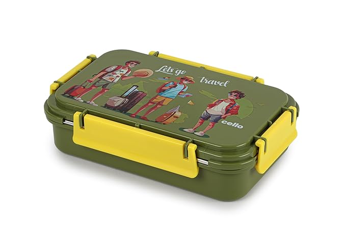 Cello Delish Insulated Lunch Box with Stainless Steel Inner