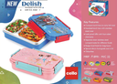 Cello Delish Insulated Lunch Box with Stainless Steel Inner