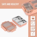 Cello Duo Medium Insulated Lunch Box with Stainless Steel Inner