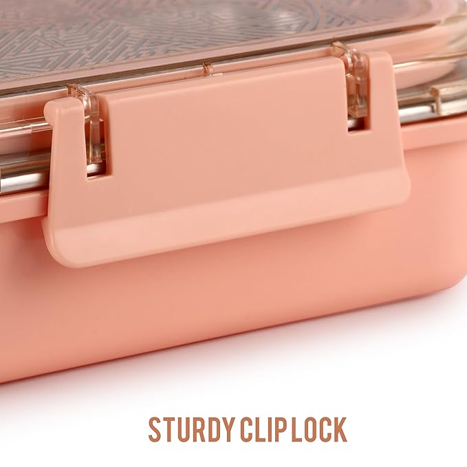 Cello Duo Medium Insulated Lunch Box with Stainless Steel Inner