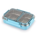 Cello Duo Medium Insulated Lunch Box with Stainless Steel Inner