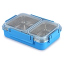Cello Duo Medium Insulated Lunch Box with Stainless Steel Inner