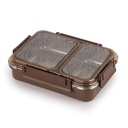 Cello Duo Medium Insulated Lunch Box with Stainless Steel Inner