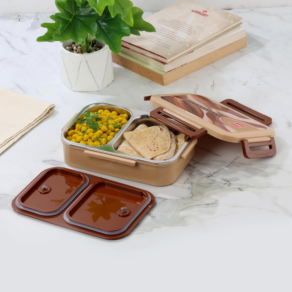 Cello Esquire Insulated Lunch Box with Stainless Steel Inner