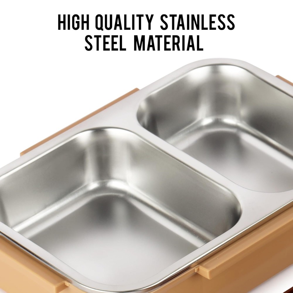 Cello Esquire Insulated Lunch Box with Stainless Steel Inner