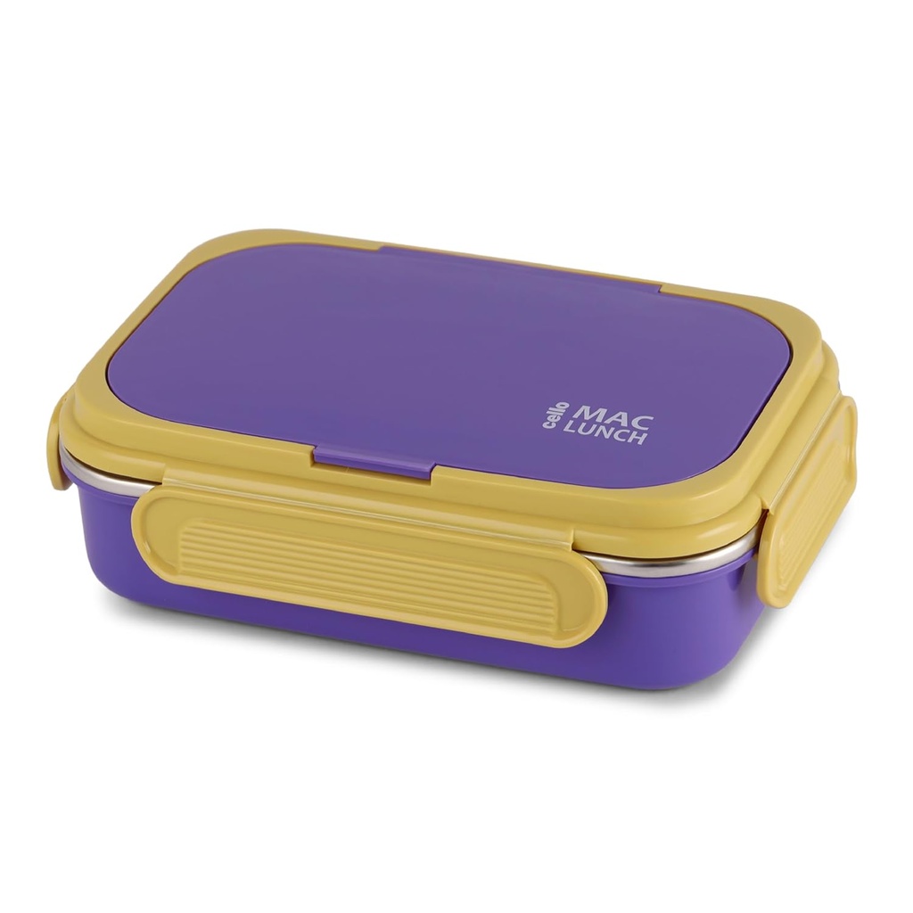 Cello Maclunch Insulated Lunch Box with 2 Containers Stainless Steel Inner