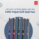 Cello Papersoft Ball Pen Blue 0.7mm