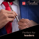 Cello Signature Creme Ivory Ball Pen Blue 0.7mm