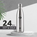 Cello Swift Steel Water Bottle 1 ltr