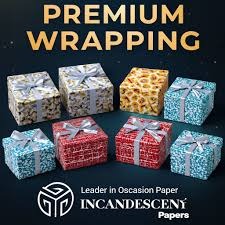 Chromo Gift Wrapping Paper (306 No.) Size 19.75x27.5 Inch (Pack Of 25)