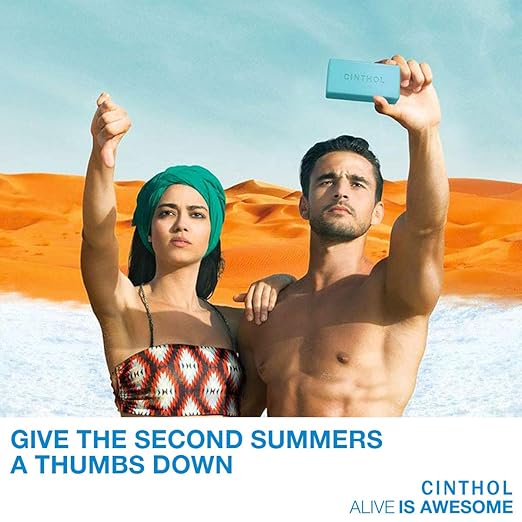 Cinthol Cool Soap 100 gm (Pack of 5)