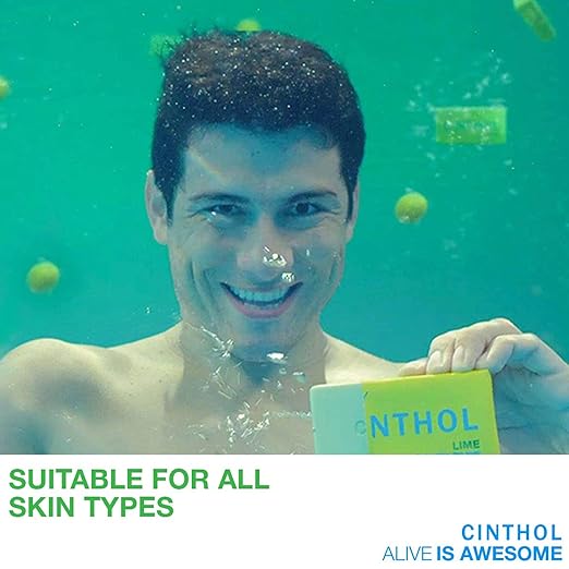 Cinthol Lime Soap-Pack of 5