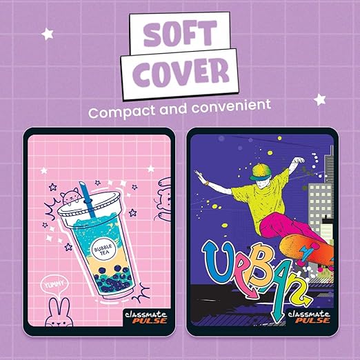 Classmate Spiral Note Book A4 Size 180 Pages (Pack of 1)