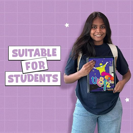 Classmate Spiral Note Book A4 Size 180 Pages (Pack of 1)