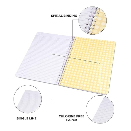Classmate Spiral Note Book A4 300 Pages (Pack of 1)