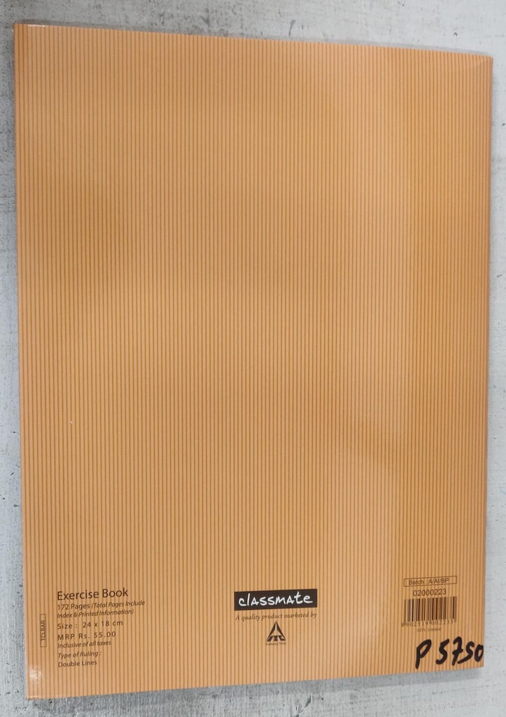 Classmate Dynamic Notebook Double Line 172 Pages (Pack of 1)