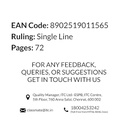 Classmate Dynamic Notebook Single Line 72 Pages (Pack of 1)