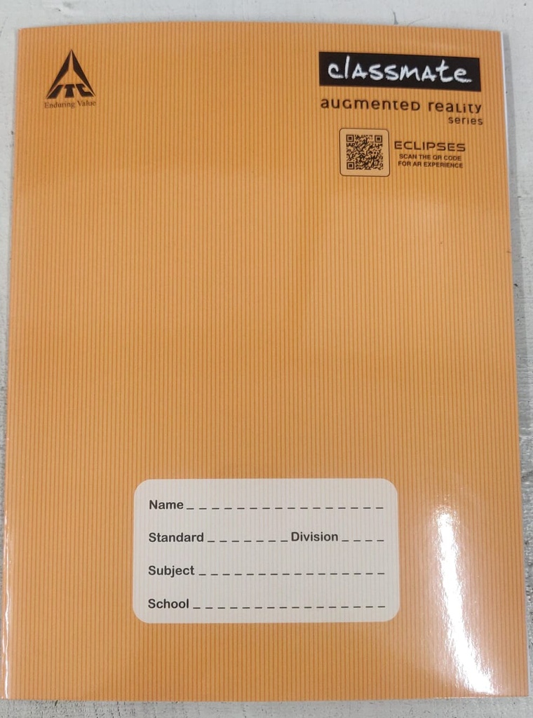 Classmate Dynamic Notebook Square Line 172 Pages (Pack of 1) Size 240mmx180mm