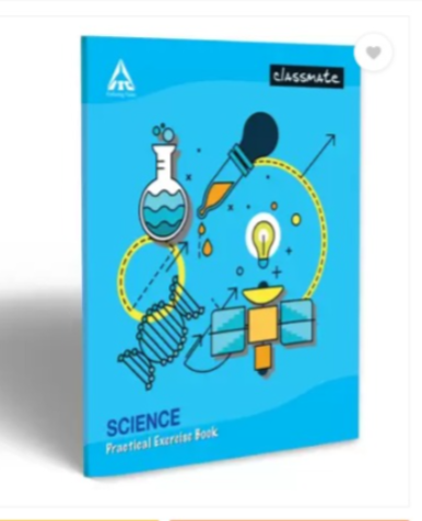 Classmate Practical NoteBook Single Line/Blank 100 Pages (Pack of 1) Size 265mm x 215mm