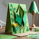 Pastel Paper Dark Green Colour A3 Size 160 Gsm (Pack Of 20)