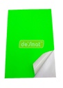 Desmat Fluorescent Sticker Papers, A4 Size, Green Colour, Laser Inkjet Printable Self Adhesive Sticker Label(Pack Of 75)