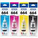 Epson Ink 664 Yellow 70ml (Original Bottle)