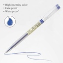 Flair Glass Ball Pen Blue (Pack Of 10)