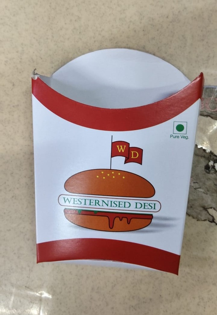 French Fried Box (Pack Of 100)