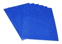 Glitter Foam A4 1.5mm Blue-Pack Of 10