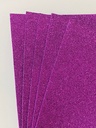 Glitter Foam Sheet, A4 Size, Pink Colour, (1.5mm Thick -Pack Of 10) For Arts and Crafts, Scrapbooking, DIY Work, Decoration, Gift Wrapping.