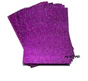 Glitter Foam A4 1.5mm Purple-Pack Of 10