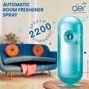 Godrej Aer Matic Kit Room Freshener (Machine+1 Refill) Cool Surf Blue