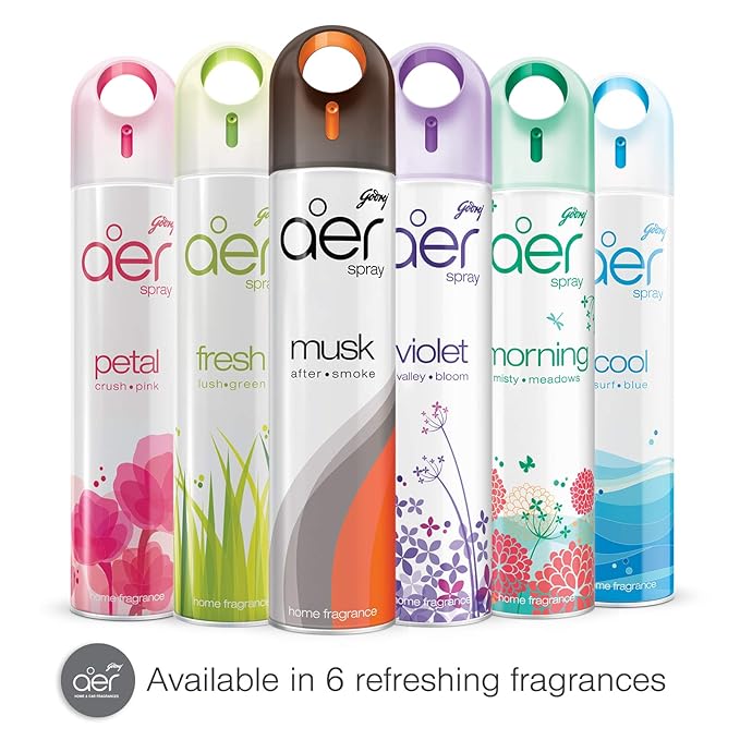 Godrej aer Spray Room Freshener Flavour: Jasmine Delight