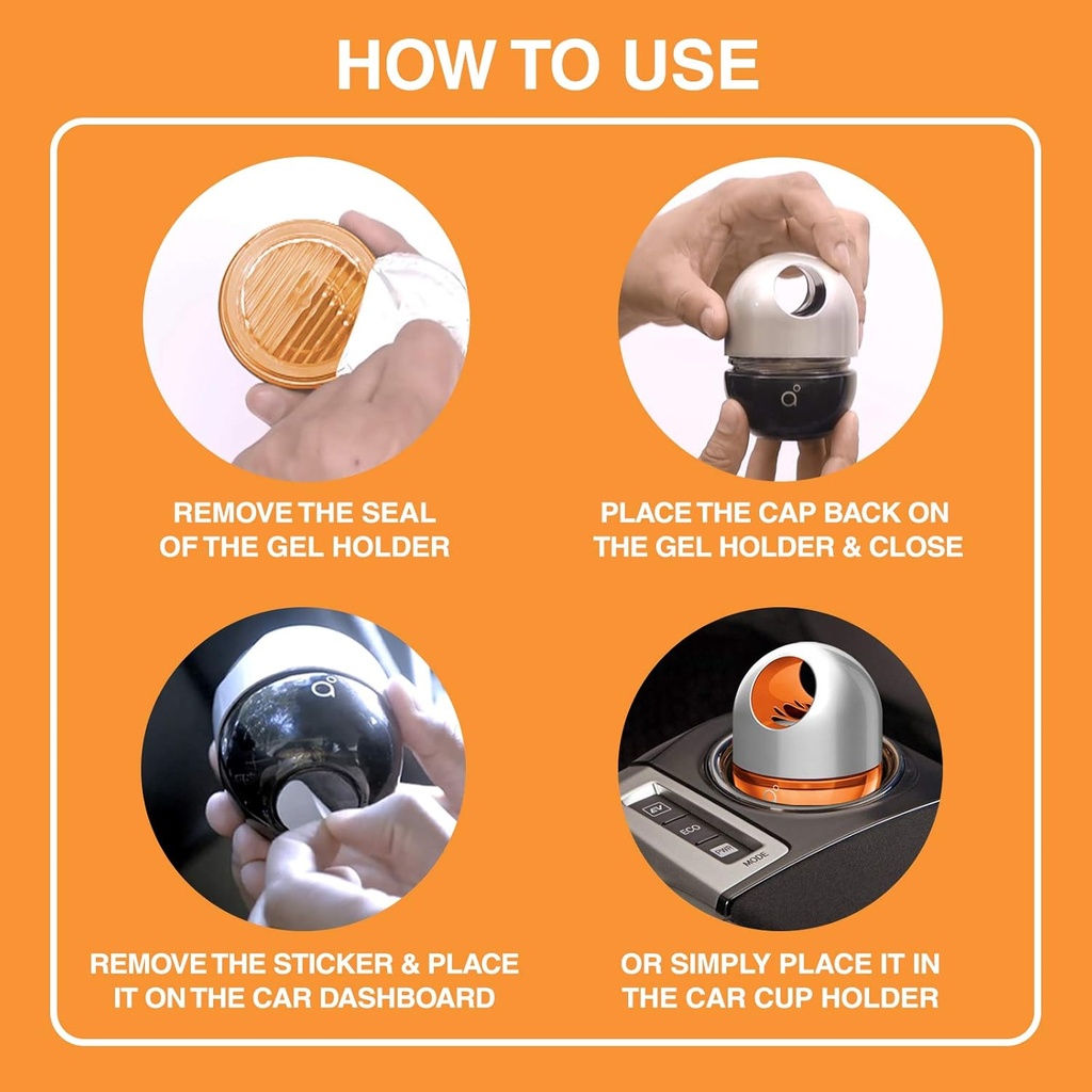 Godrej Aer Twist, Car Air Freshener-Cool Surf Blue