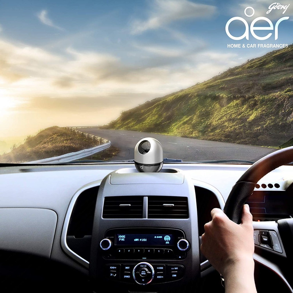 Godrej Aer Twist, Car Air Freshener-Cool Surf Blue