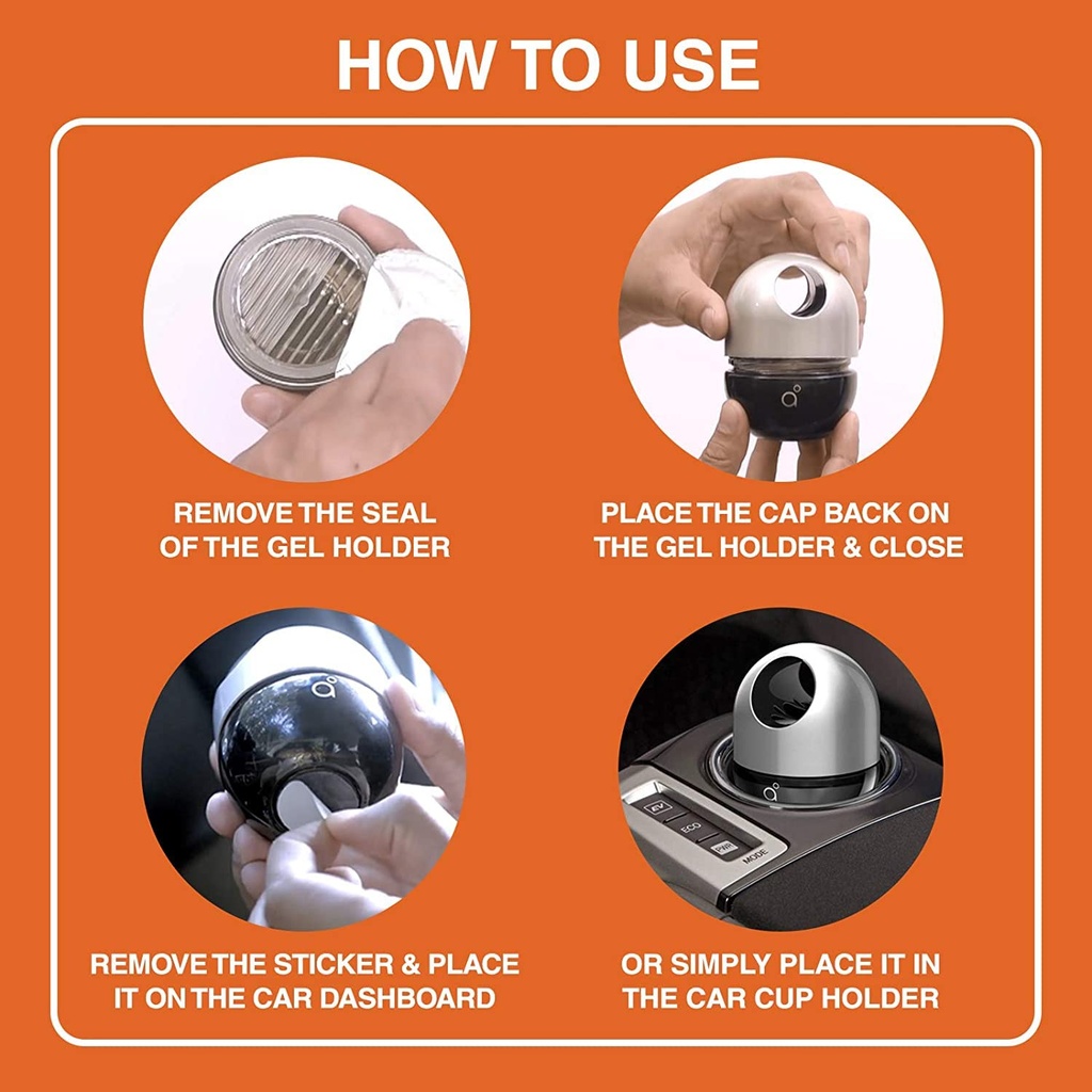 Godrej Aer Twist, Car Air Freshener-Cool Surf Blue