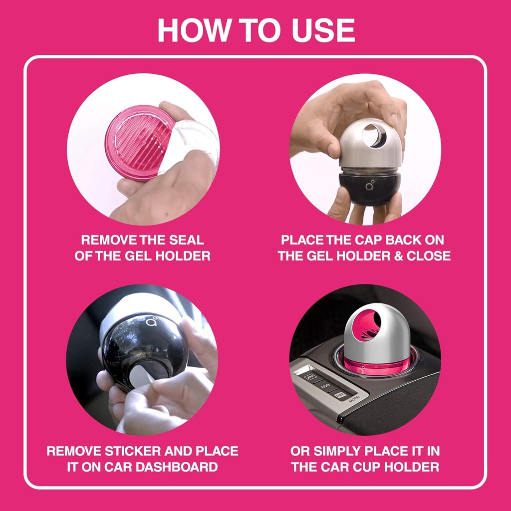 Godrej Aer Twist, Car Air Freshener-Cool Surf Blue