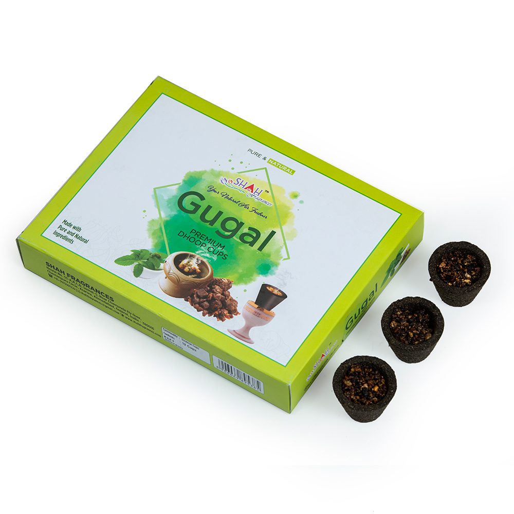 Gugal Premium Dhoop Cups (Pack Of 12)