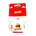 Burger Box 5x5x3 Inch (Pack Of 100)