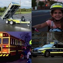 Kansuee Retro Reflective Radium Tape, Size 2 Inch 48mm x 22 Meter White Colour (Pack of 1)