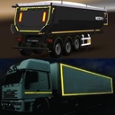 Kansuee Retro Reflective Radium Tape, Size 2 Inch 48mm x 22 Meter White Colour (Pack of 1)