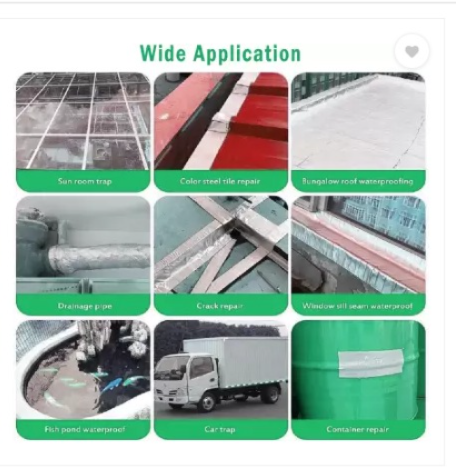 Kansuee Roof Repair Tape, Size 6 Inch 144mmx5 Meter (Pack of 1)