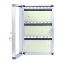 Kebica Aluminium Key Box, 24 Slots Key Stand, Size 12.5x8.25x2.5 Inch   (No.1024)