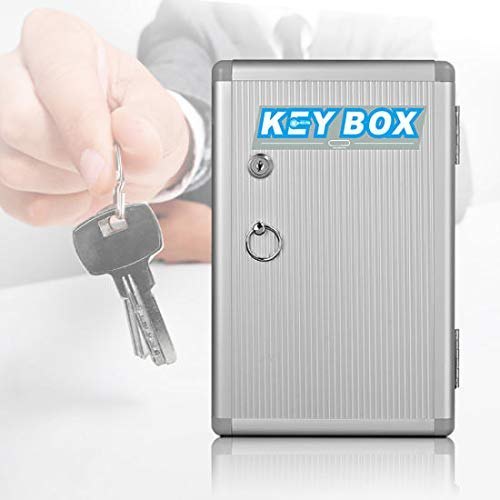 Kebica Aluminium Key Box, 24 Slots Key Stand, Size 12.5x8.25x2.5 Inch   (No.1024)