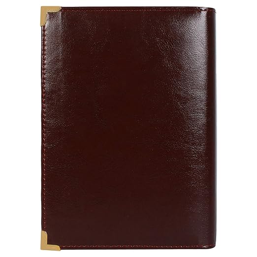 Kebica Leather Hotel Bill Folder Big 6x9