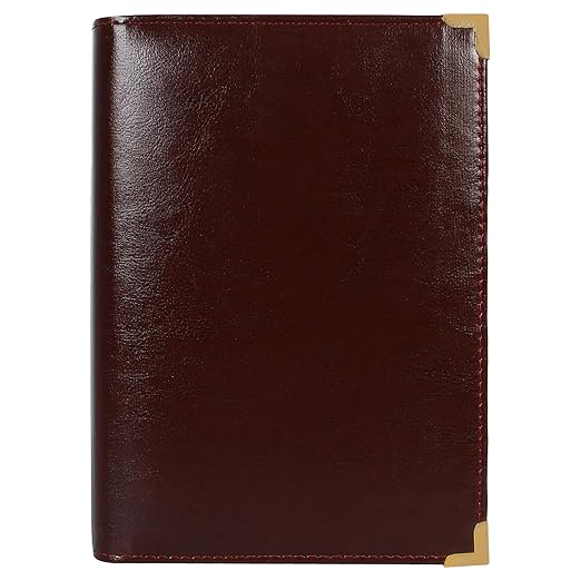Kebica Leather Hotel Bill Folder Big 6x9
