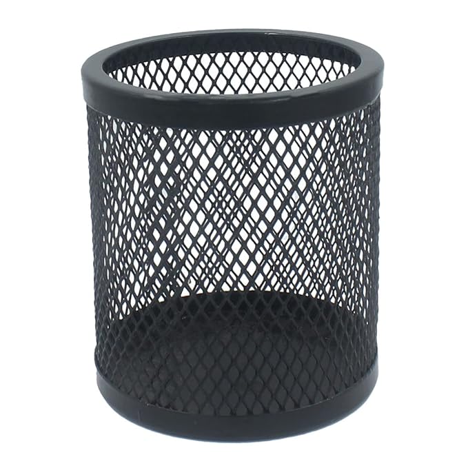 Kebica Metal Mesh Pen/Pencil Holder Jali Round  Tumbler (T-2042)
