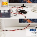 Kansuee Locking Cable Ties 1.8x100mm (Pack Of 100)