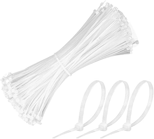 Self Locking Cable Ties 3.6x400mm (Pack Of 100) White Colour