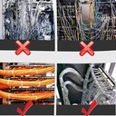 Kansuee Self Locking Cable Ties 2.5x100mm (Pack Of 100) White Colour